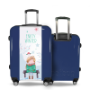 Valise Petite_Fille_en_Hiver Bleu