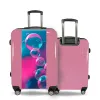 Valise Bulles Roses et bleues Rose