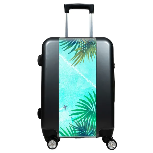 Green suitcase