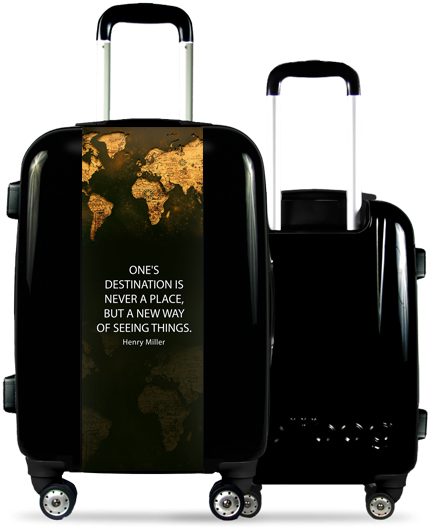Black Suitcase Planisphere
