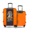 Valise Valise personnalisée chien avec lunettes