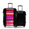 Valise Toiles_multicolores Noir