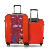 Valise Winter Rouge