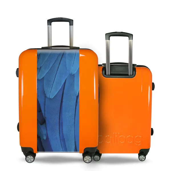 Valise Plume bleue