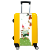 Valise Père Noël Joyeux Jaune