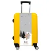 Valise Bonjour_hiver Jaune