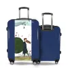 Valise Fille_En_Voyage Bleu