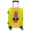 Valise Ananas Lunette valise personnalisée Vert