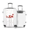 Valise Grands_Coquelicots Blanc