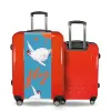 Valise Oiseaux_Volants Rouge