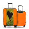 Valise Lac coeur valise romantique Orange