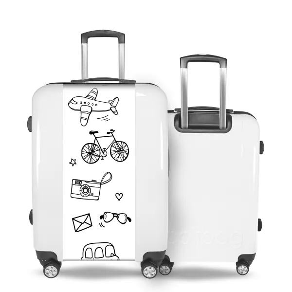 Valise Blanche Voyage