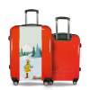 Valise Fille_sous_la_neige Rouge