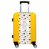 Valise Coeurs_Multicolores Jaune