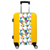 Valise Motifs_Carrés Jaune