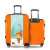 Valise Enfant_sous_la_neige Orange