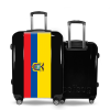 Valise Drapeau_Equateur Noir