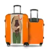 Valise Fille_Avec_Chat Orange