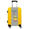 Valise Citron voyageur Jaune