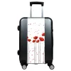 Valise Grands_Coquelicots Gris