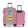 Valise Citron voyageur Rose