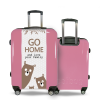 Valise Famille_Ours Rose