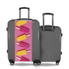 Valise Baton de galce girly Gris