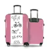 Valise BlancheVoyage Rose