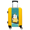 Valise Famille_ours_sous_la_neige Jaune