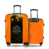 Valise Planisphere Orange