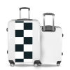 Valise Damier_noir Blanc