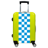 Valise Petit_damier_bleu Vert