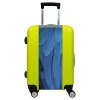 Valise Plume bleue Vert