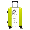 Valise Let_it_snow Vert