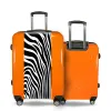 Valise Rayures Zèbres Orange