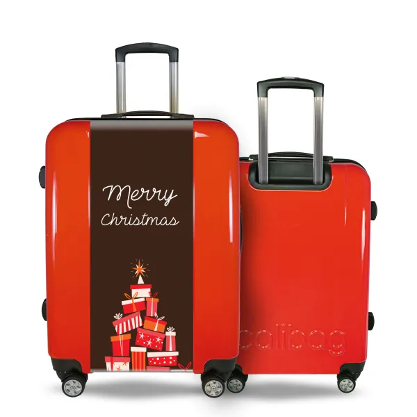 Christmas suitcase