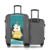 Valise Famille_ours_sous_la_neige Gris