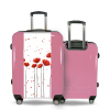 Valise Grands_Coquelicots Rose