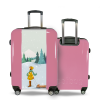 Valise Fille_sous_la_neige Rose