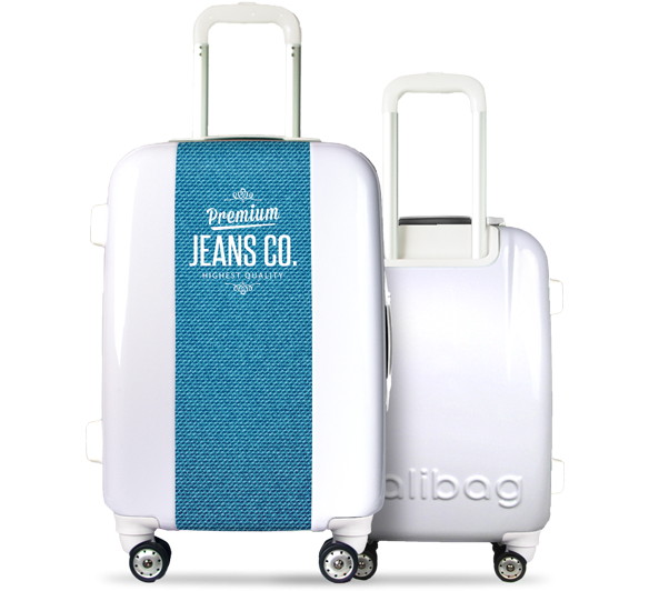 "Premium Blue Jeans" Suitcase