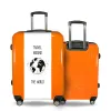 Valise Around_The_World Orange