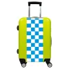 Valise Petit_damier_bleu Vert