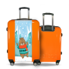 Valise Ours_sous_la_neige Orange