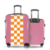 Valise Petit_damier_orange