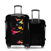 Valise Oiseaux_Multicolores Noir