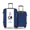 Valise Around_The_World Bleu