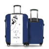 Valise Let_it_snow Bleu