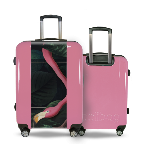 Valise Flamand rose Jungle