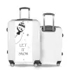 Valise Let_it_snow Blanc