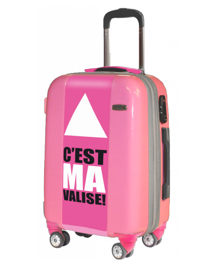 Pink Suitcase C'est Ma Valise !